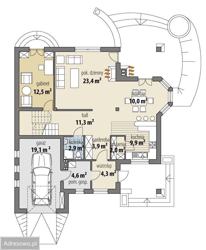 dom wolnostojący, 5 pokoi Wołowice. Zdjęcie 18