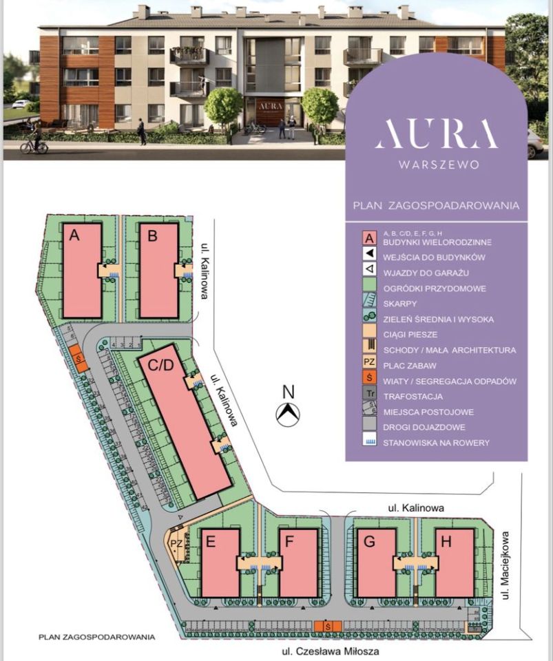 Mieszkanie 3-pokojowe Szczecin Warszewo, ul. Kalinowa. Zdjęcie 2