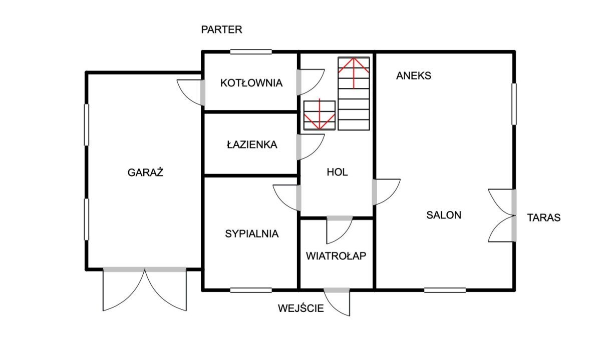 dom wolnostojący, 5 pokoi Kosina. Zdjęcie 25