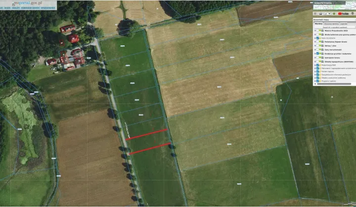 Działka rekreacyjna Lubockie, ul. Leśna