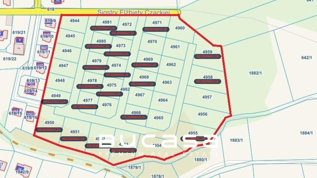 Działka budowlana Niepołomice, ul. Siostry Elżbiety Czackiej. Zdjęcie 7