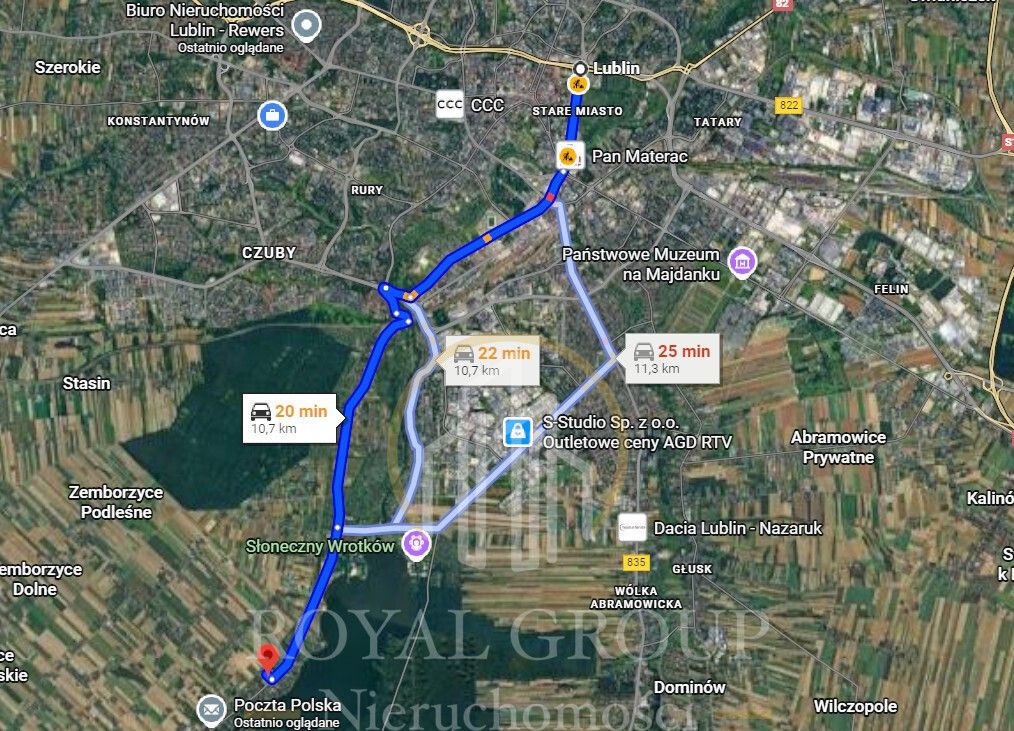 Działka budowlana Lublin Zemborzyce, ul. Krężnicka. Zdjęcie 5