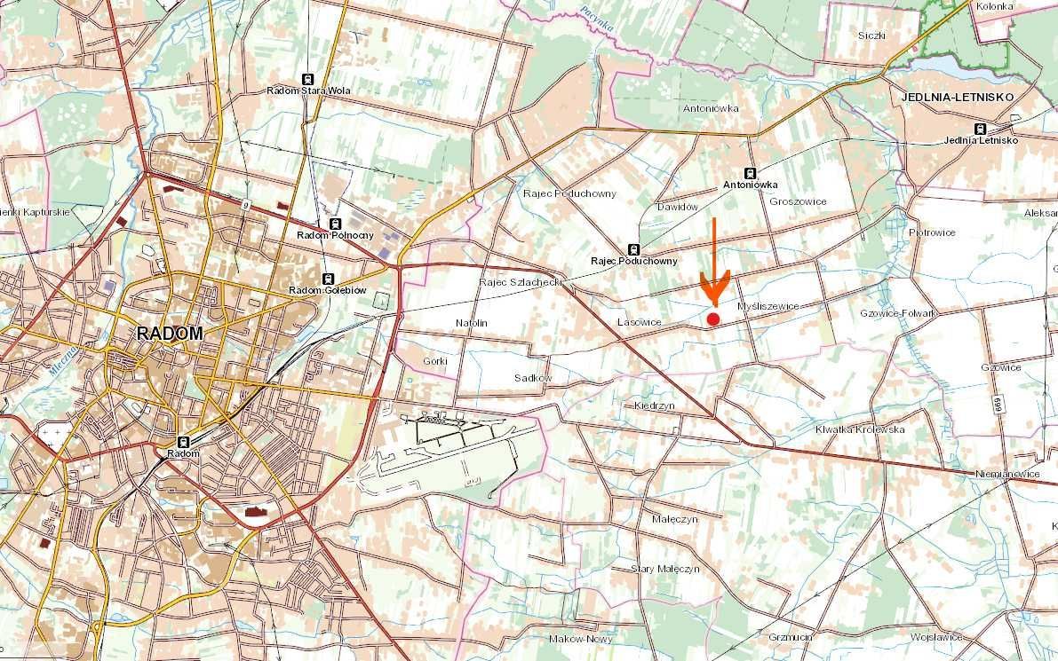 Działka budowlana Myśliszewice, ul. Lawendowa. Zdjęcie 3