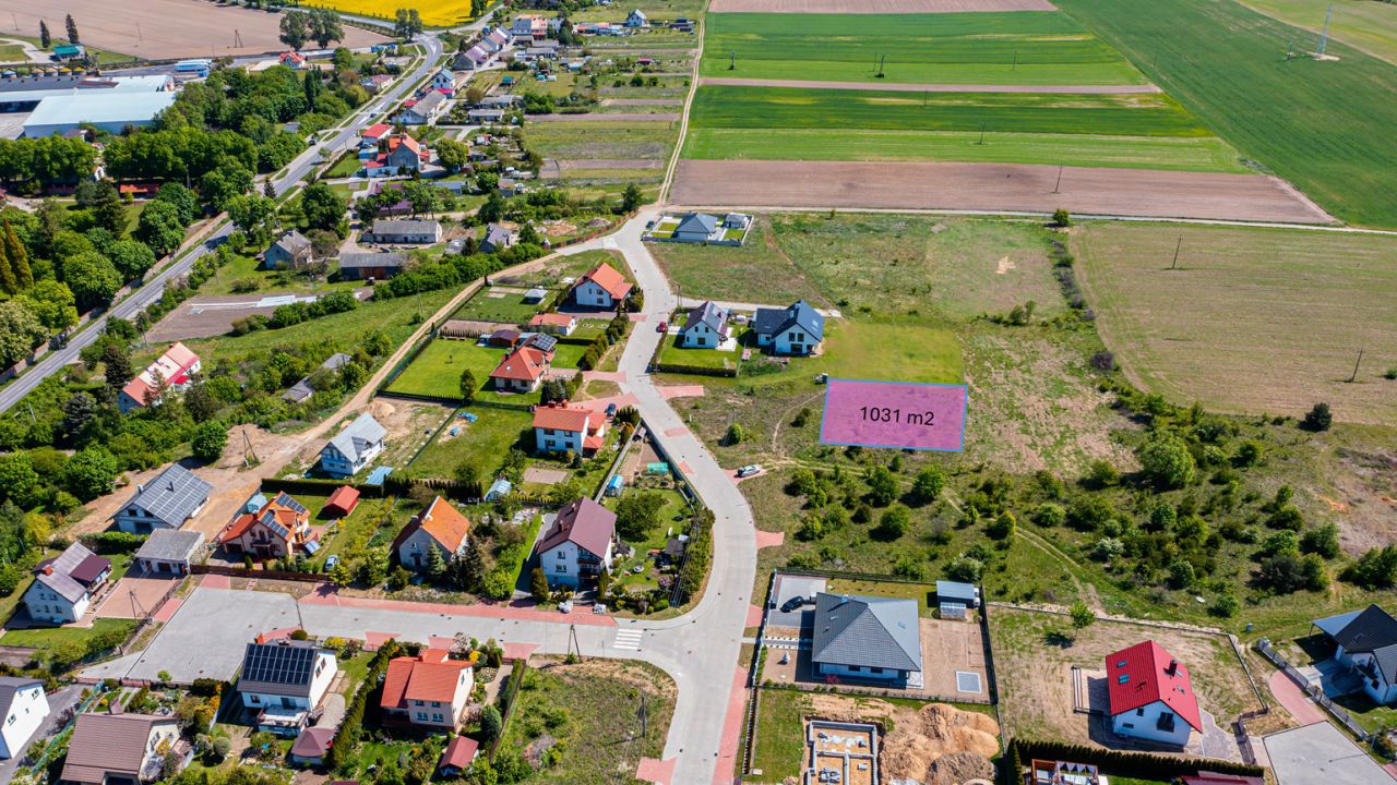 Działka budowlana Kozłowo, ul. Nowowiejskiego