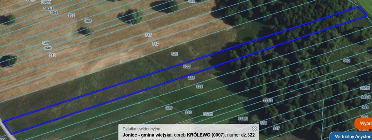 Działka rolna Królewo. Zdjęcie 2
