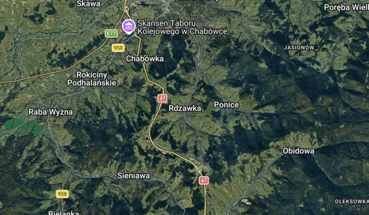 Działka rolna Rdzawka