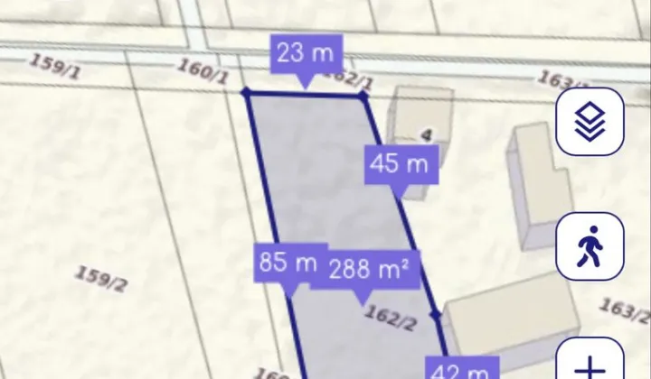 Działka budowlana Podładzin