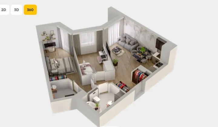 Mieszkanie 3-pokojowe Warszawa Białołęka, ul. Marywilska