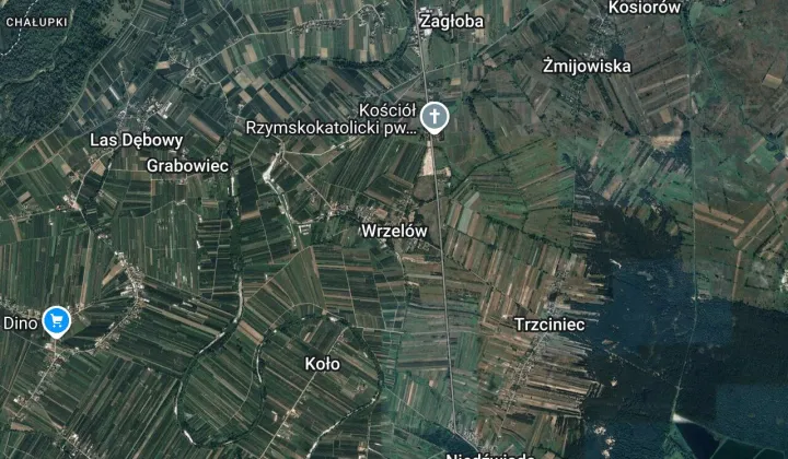 Działka rolna Wrzelów