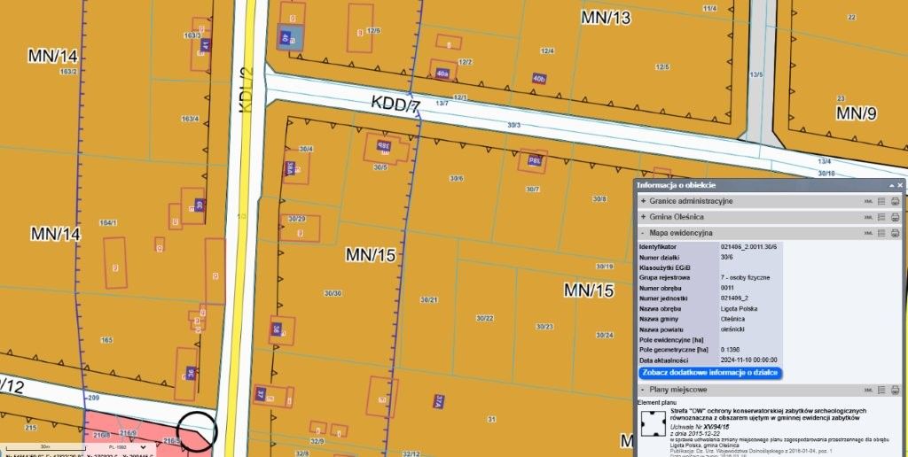 Działka budowlana Ligota Polska. Zdjęcie 6