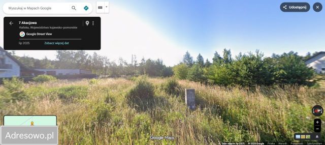 Działka budowlana Kaliska, ul. Akacjowa. Zdjęcie 1