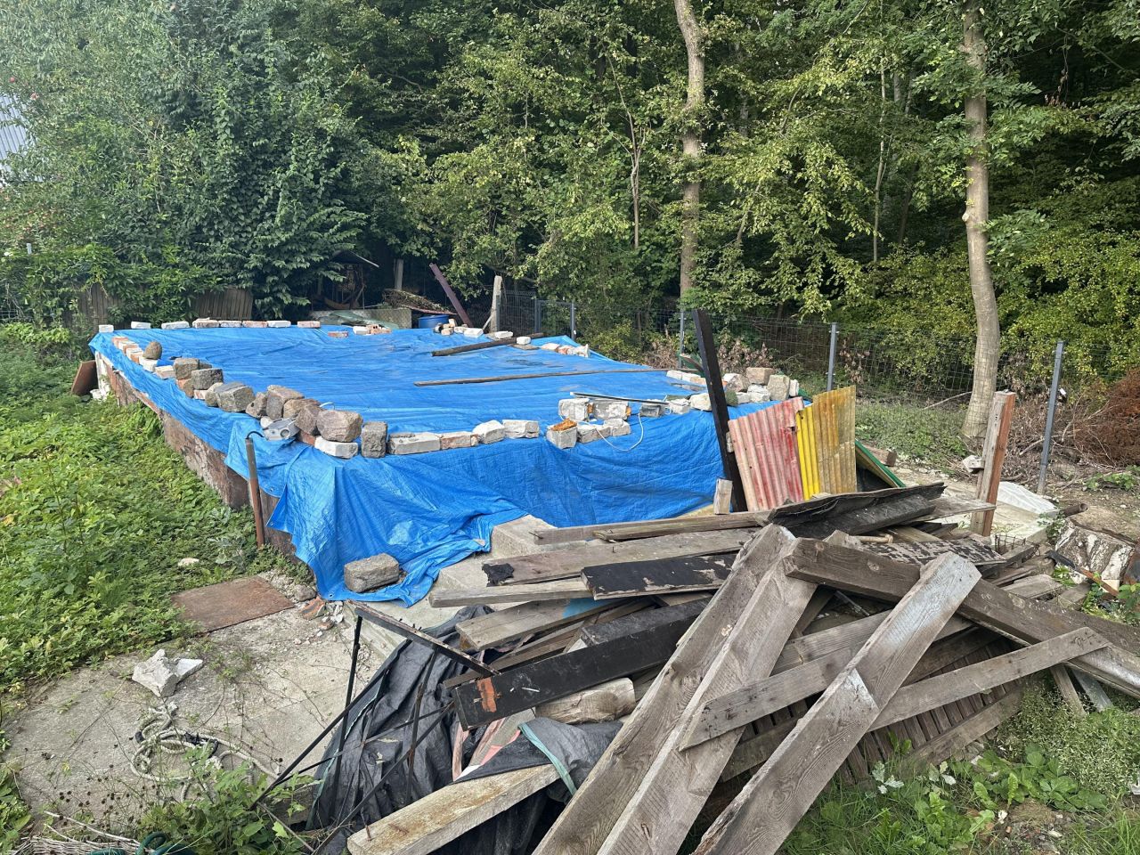 Działka rekreacyjna Szczecin Bukowo, ul. Tęczowa. Zdjęcie 3