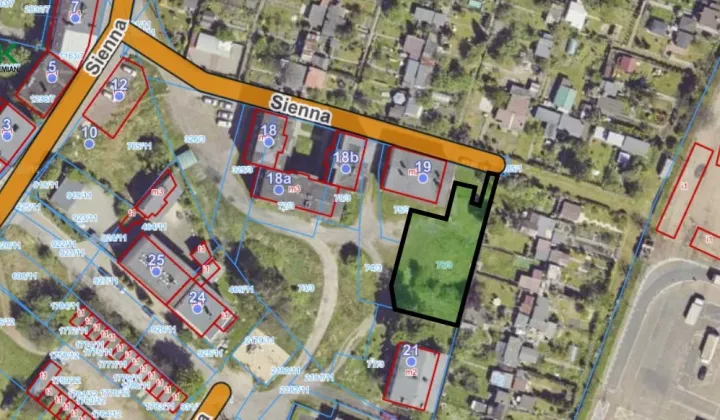 Działka budowlana Bytom, ul. Sienna