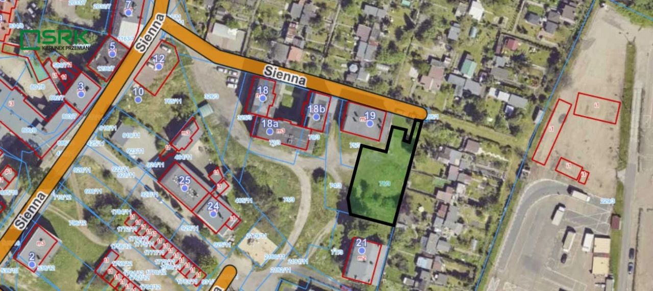 Działka budowlana Bytom, ul. Sienna