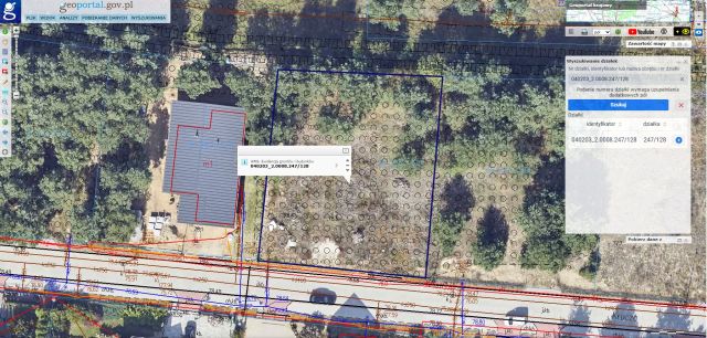 Działka budowlana Kominy, ul. Krucza. Zdjęcie 1