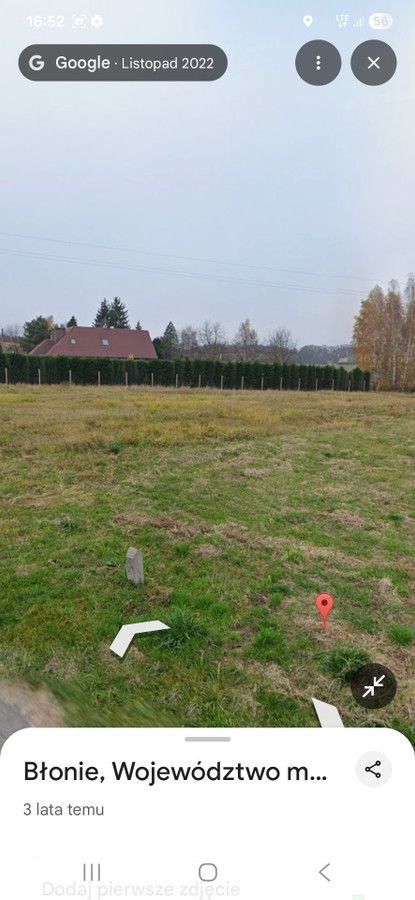 Działka budowlana Błonie. Zdjęcie 1