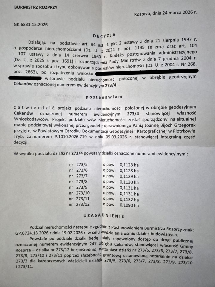 Działka budowlana Cekanów. Zdjęcie 7