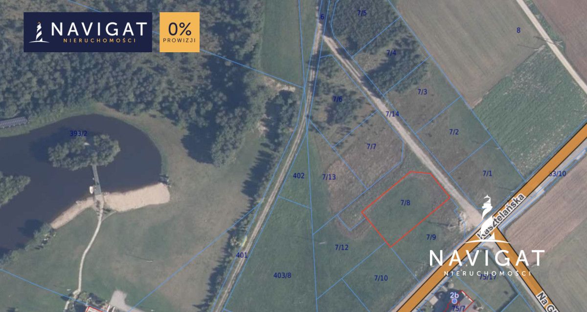 Działka budowlana Somonino, ul. Kasztelańska. Zdjęcie 2