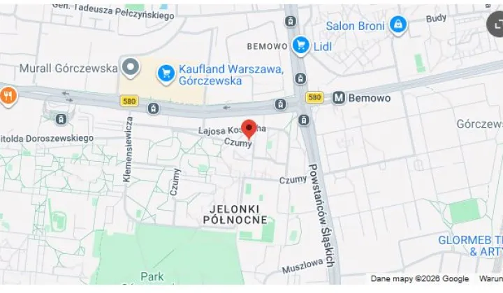 Mieszkanie 2-pokojowe Warszawa Bemowo, ul. Lajosa Kossutha