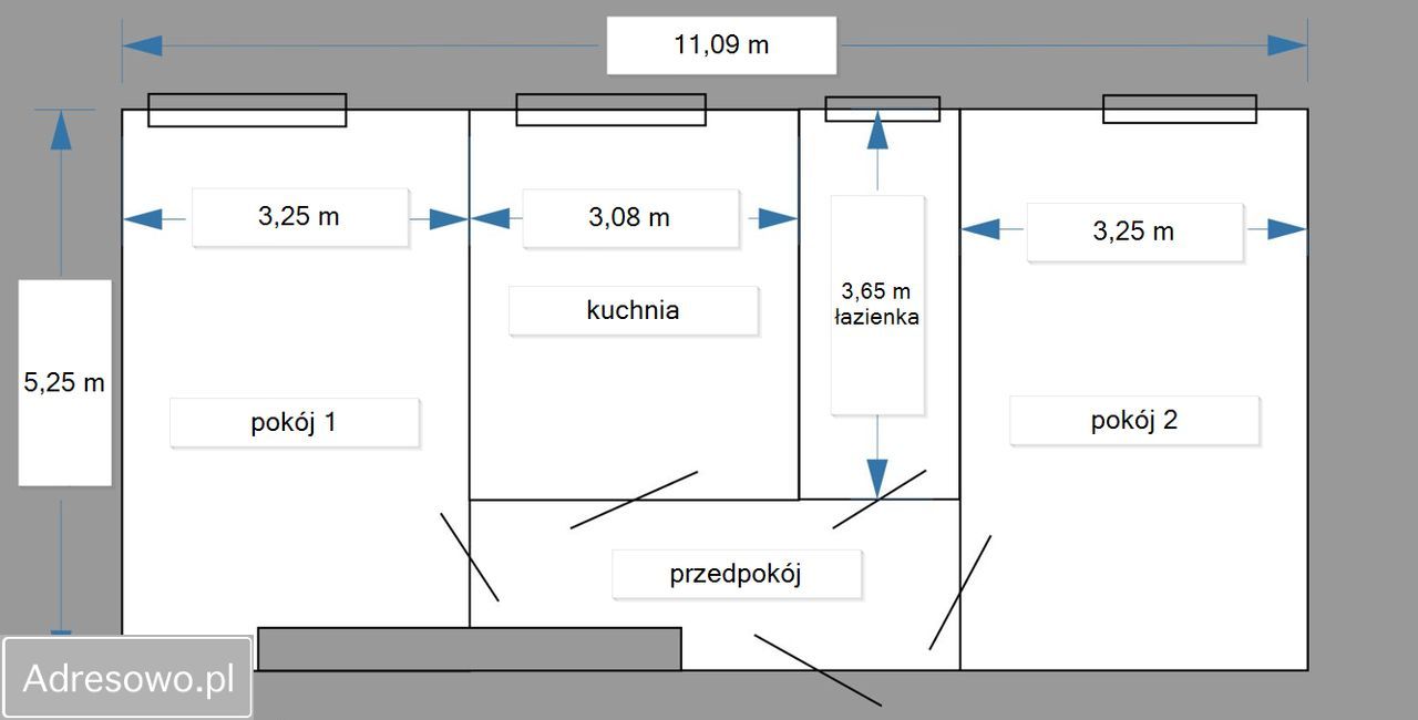 Mieszkanie 2-pokojowe Nysa, ul. Zjednoczenia. Zdjęcie 11