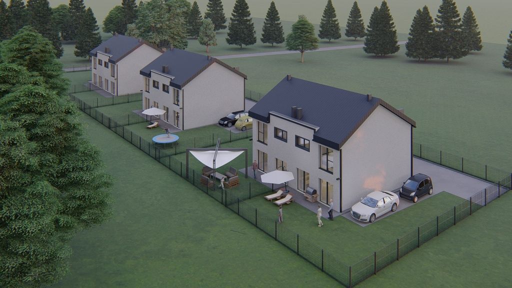 bliźniak, 4 pokoje Strażów. Zdjęcie 2