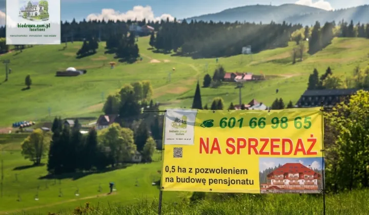 Działka inwestycyjna Duszniki-Zdrój Zieleniec, ul. Zieleniec