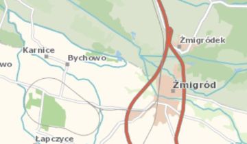 Działka inwestycyjna Bychowo