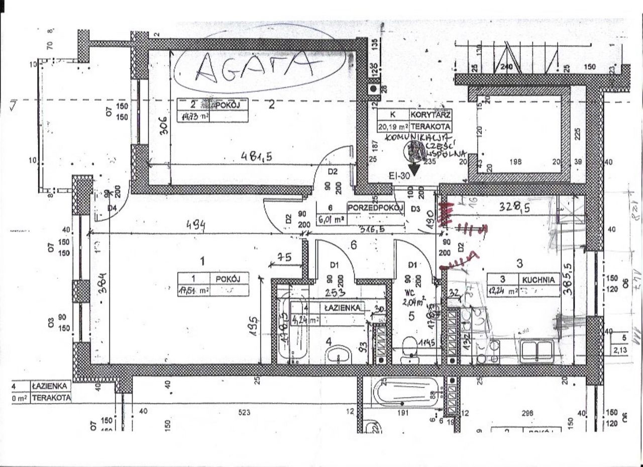 Mieszkanie 2-pokojowe Kraków Łagiewniki, ul. gen. Bolesława Roi. Zdjęcie 11