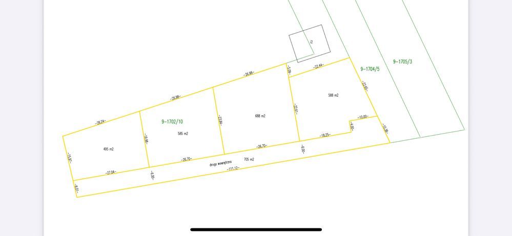 Działka budowlana Polesie