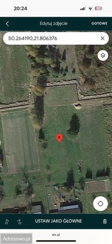 Działka budowlana Werynia. Zdjęcie 1