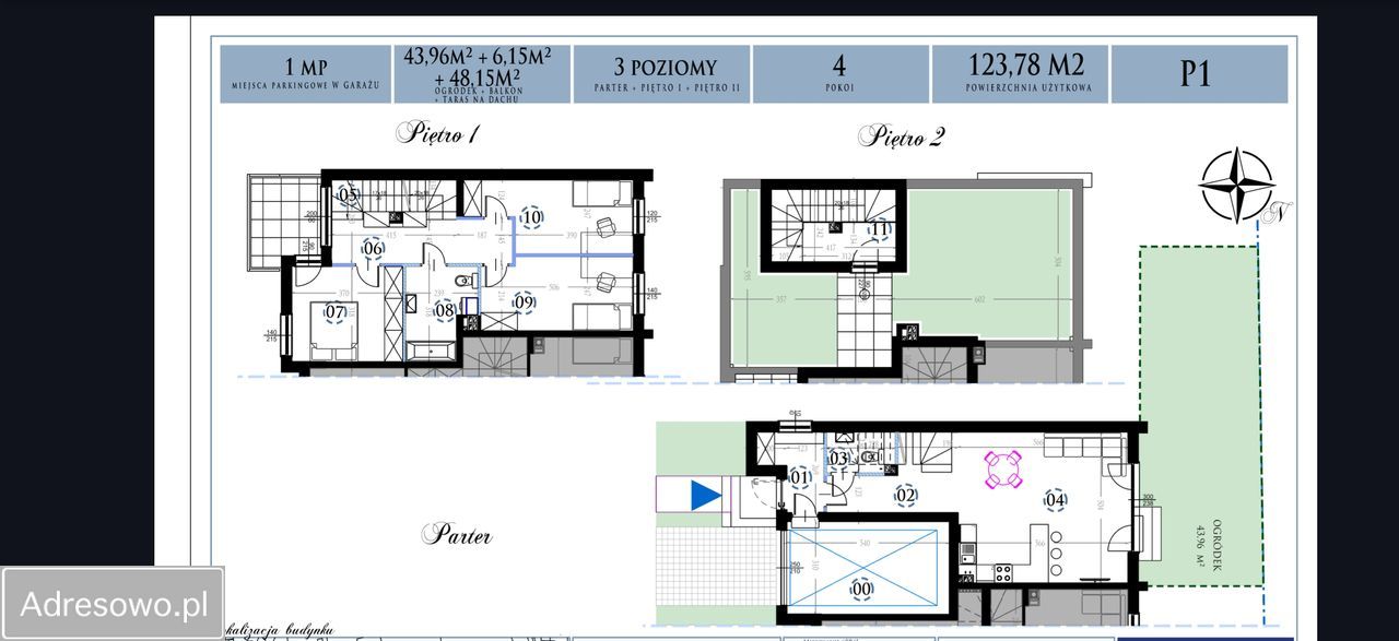 dom szeregowy, 4 pokoje Ząbki. Zdjęcie 7