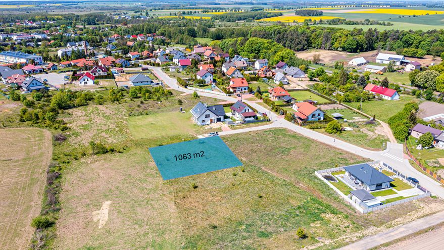 Działka budowlana Kozłowo, ul. Nowowiejskiego