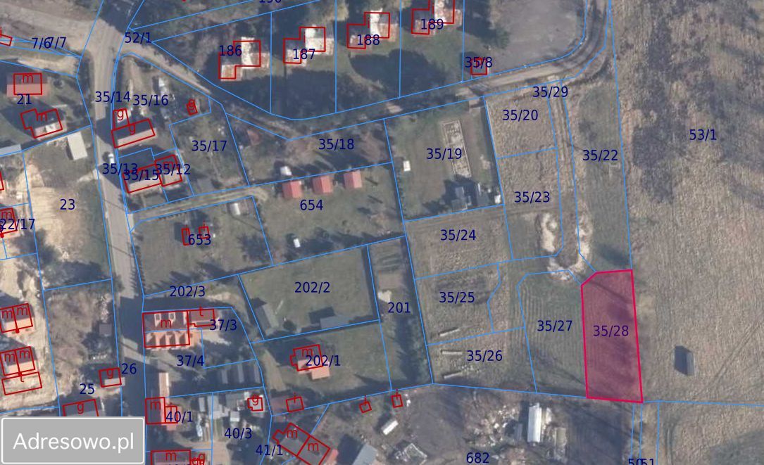 Działka budowlana Dębina. Zdjęcie 7