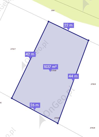 Działka budowlana Roby. Zdjęcie 2