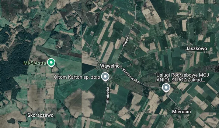 Działka rolna Wąwelno