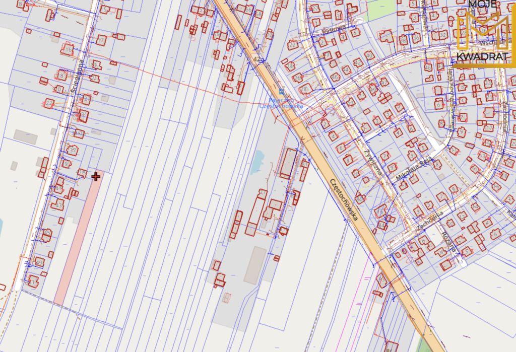 Działka budowlana Pajęczno, ul. Ściegienna. Zdjęcie 5