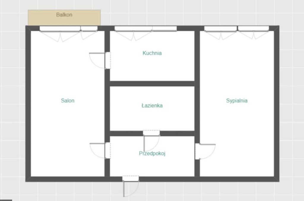 Mieszkanie 2-pokojowe Łódź Żubardź, ul. Wielkopolska. Zdjęcie 6