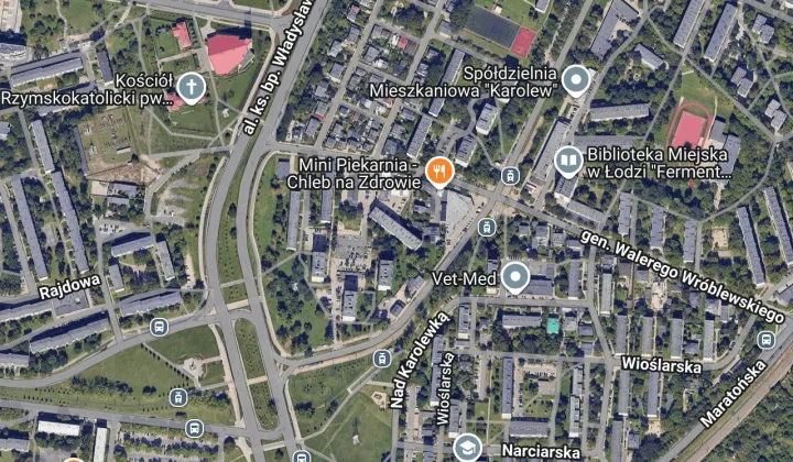 Mieszkanie 3-pokojowe Łódź Karolew, ul. Bratysławska