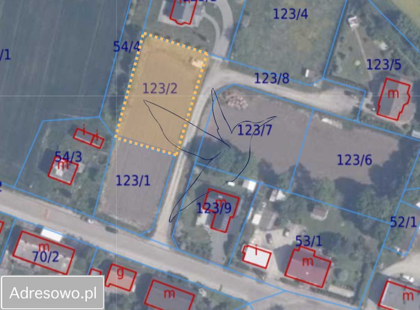 Działka budowlana Radostowo. Zdjęcie 5