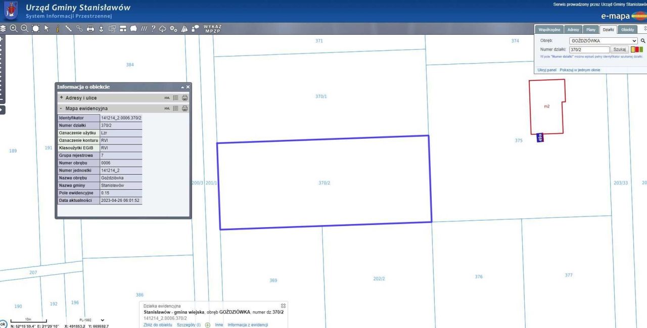 Działka rolno-budowlana Goździówka. Zdjęcie 4