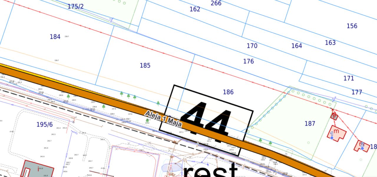 Działka inwestycyjna Zator Podlipki, ul. Aleja 1 Maja. Zdjęcie 1