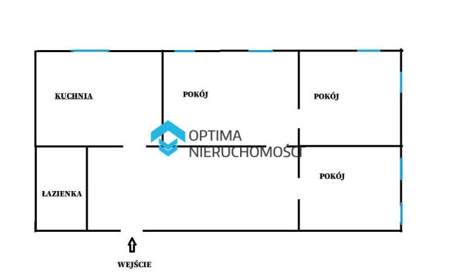 Mieszkanie 3-pokojowe Jelenia Góra, ul. Adama Mickiewicza. Zdjęcie 1