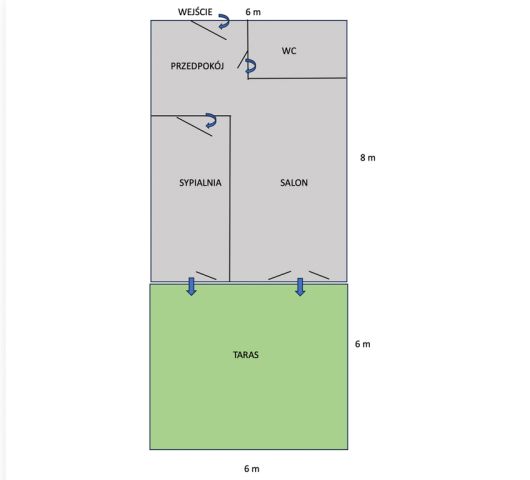 Mieszkanie 2-pokojowe Pobierowo, ul. Leśna. Zdjęcie 20