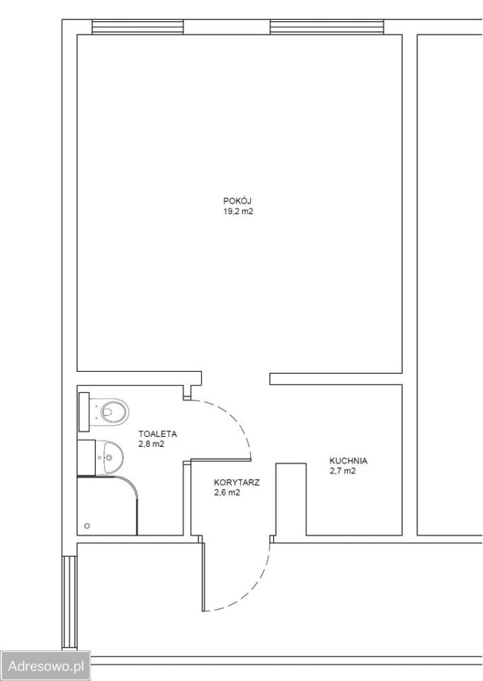 Mieszkanie 1-pokojowe Warszawa Mokotów, ul. Artura Malawskiego. Zdjęcie 10