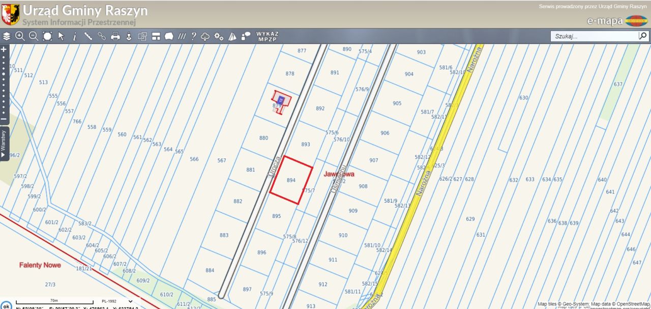 Działka budowlana Jaworowa, ul. Urocza. Zdjęcie 2