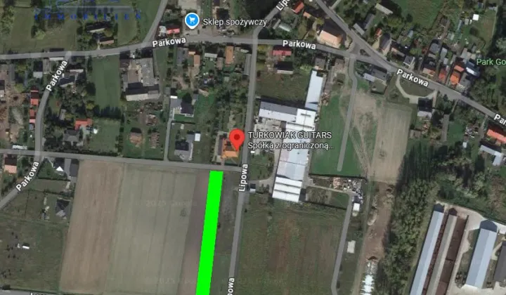 Działka budowlana Gołanice, ul. Leśna