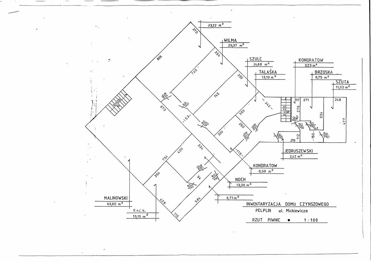 kamienica Pelplin, ul. Mickiewicza. Zdjęcie 14