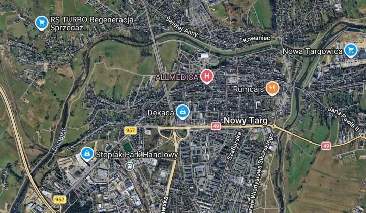 Działka inwestycyjna Nowy Targ, ul. Jana Kilińskiego