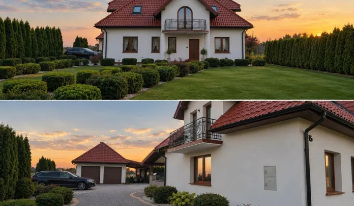 dom wolnostojący, 4 pokoje Zalesie