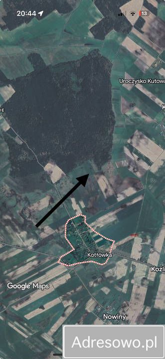 Działka rolna Kotłówka